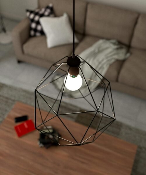 Gray Pendant Lamp